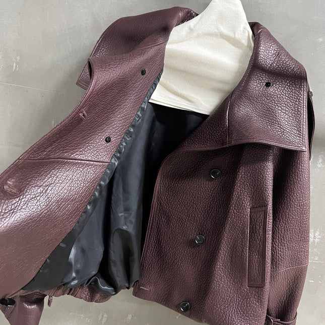 ACNE STUDIOS 25S LEATHER JACKET STYLE 333