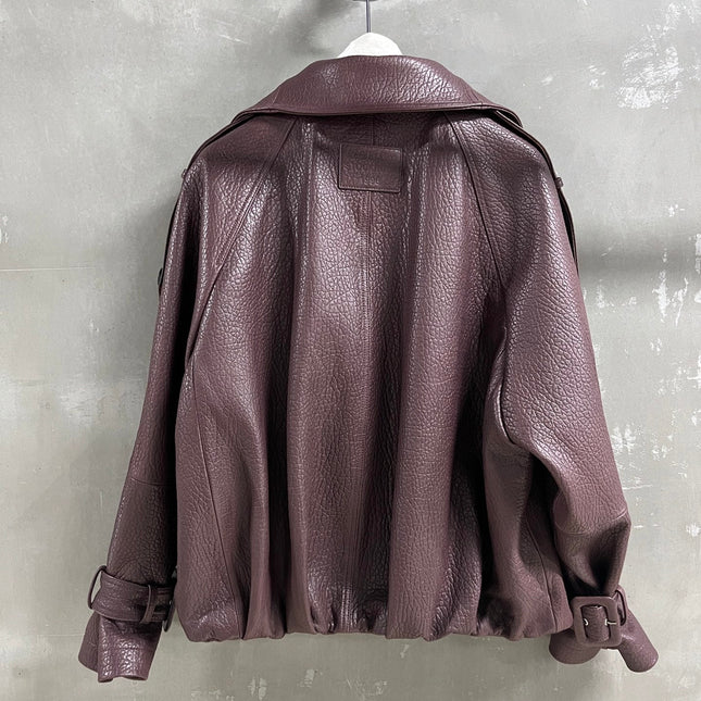 ACNE STUDIOS 25S LEATHER JACKET STYLE 333