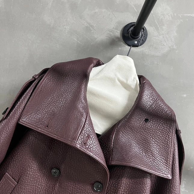 ACNE STUDIOS 25S LEATHER JACKET STYLE 333