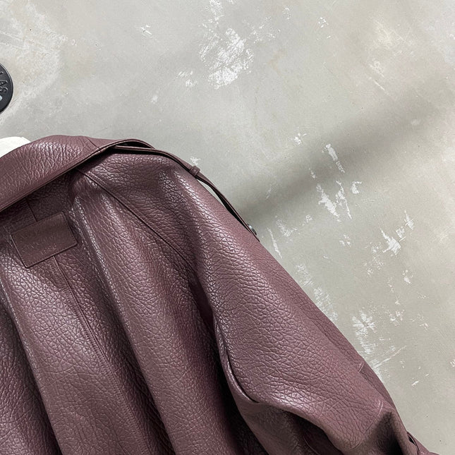 ACNE STUDIOS 25S LEATHER JACKET STYLE 333