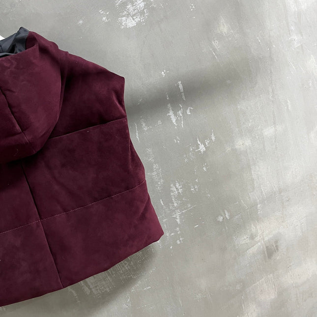 PRADA 25S SUEDE DOWN VEST 385