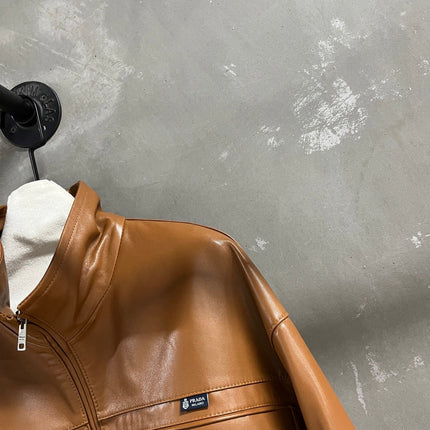 PRADA 26S LEATHER JACKET 1120