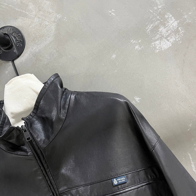 PRADA 26S LEATHER JACKET 1119