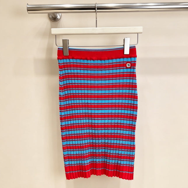 CHANEL 26S KNIT SKIRT 1384