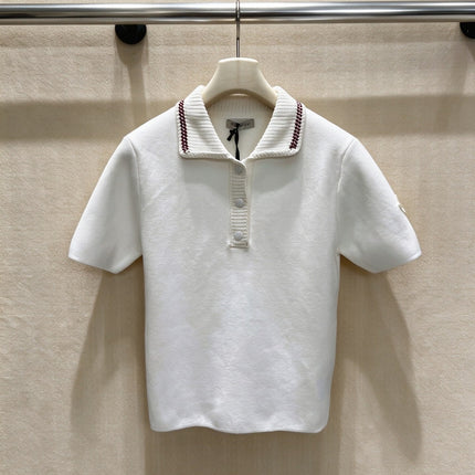 MONCLER 26S KNIT POLO SHIRT 665
