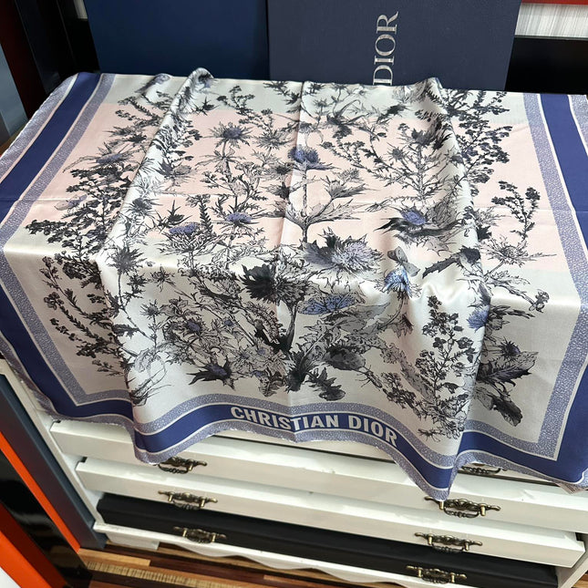 DIOR 26S SCARF 90CM IN SILK 304189