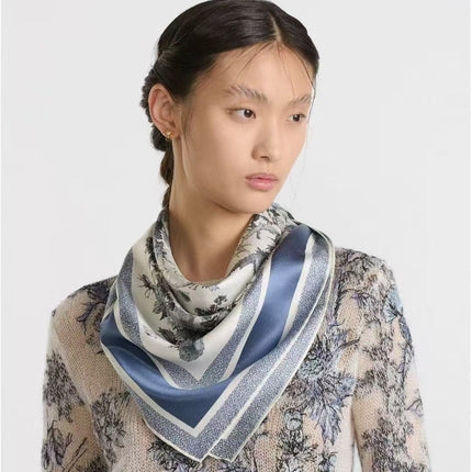 DIOR 26S SCARF 90CM IN SILK 304189