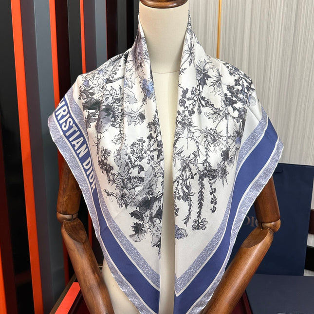 DIOR 26S SCARF 90CM IN SILK 304189