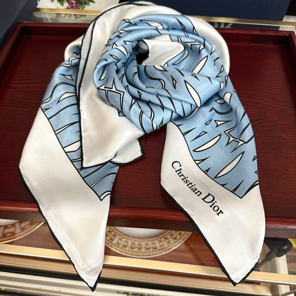 DIOR 26S SCARF 90CM IN SILK 307333