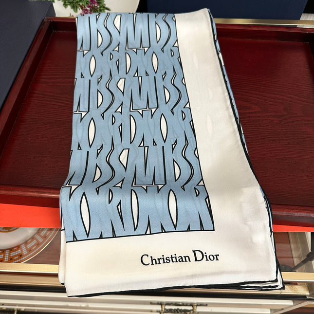 DIOR 26S SCARF 90CM IN SILK 307333