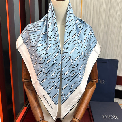 DIOR 26S SCARF 90CM IN SILK 307333