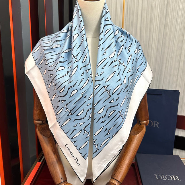 DIOR 26S SCARF 90CM IN SILK 307333