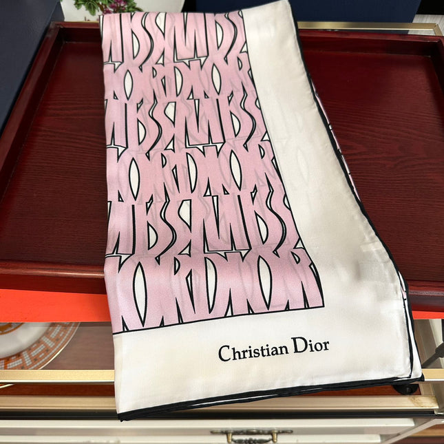 DIOR 26S SCARF 90CM IN SILK 307334