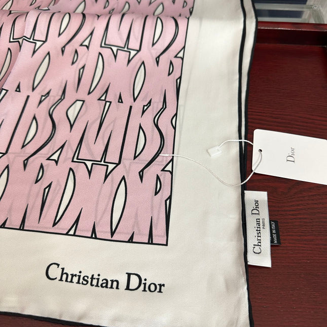 DIOR 26S SCARF 90CM IN SILK 307334