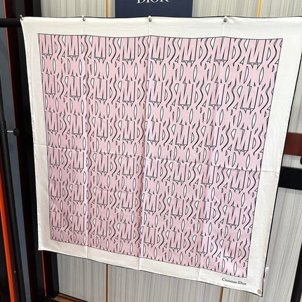 DIOR 26S SCARF 90CM IN SILK 307334