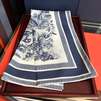 DIOR 26S SCARF 90CM IN SILK 313453