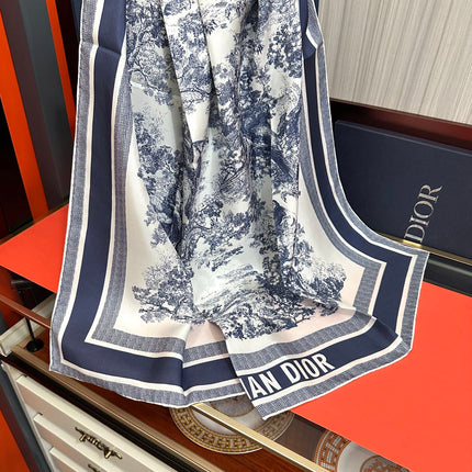 DIOR 26S SCARF 90CM IN SILK 313453