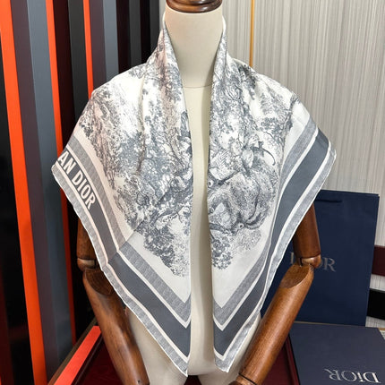 DIOR 26S SCARF 90CM IN SILK 313454