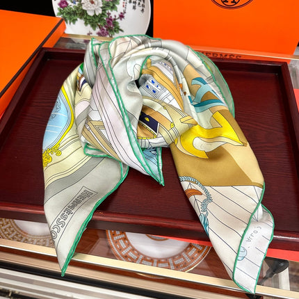 HERMES 26S SCARF 90 IN SILK 303325