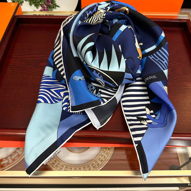 HERMES 26S SCARF 90 IN SILK 303330