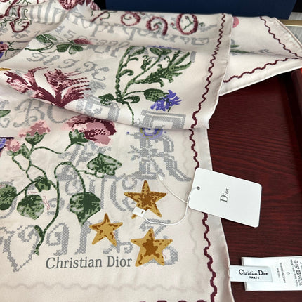 DIOR 26S SCARF 90CM IN SILK 312029