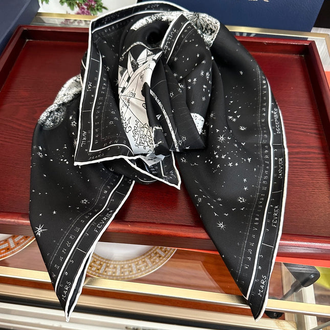 DIOR 26S SCARF 90CM IN SILK 303323