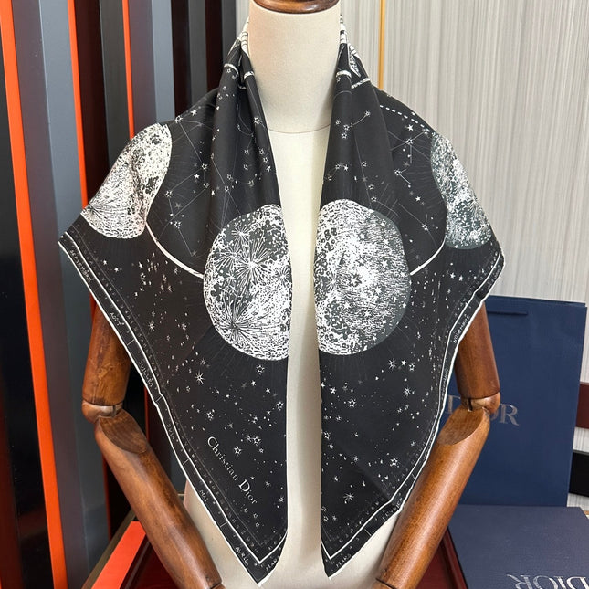DIOR 26S SCARF 90CM IN SILK 303323