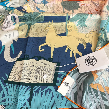 HERMES 26S SCARF 90 IN SILK 304198