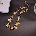 High-Quality Silver Alloy - 14K Gold Plated