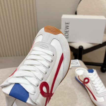 LOEWE 26S MULE SNEAKERS IN MULTICOLOR SUEDE AND NYLON STYLE 02