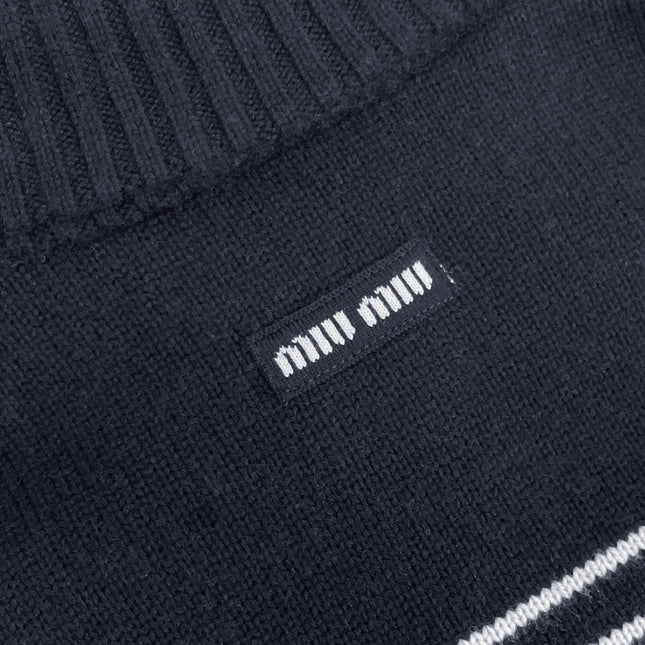 MIUMIU ZIP-UP KNIT SWEATER STYLE 69