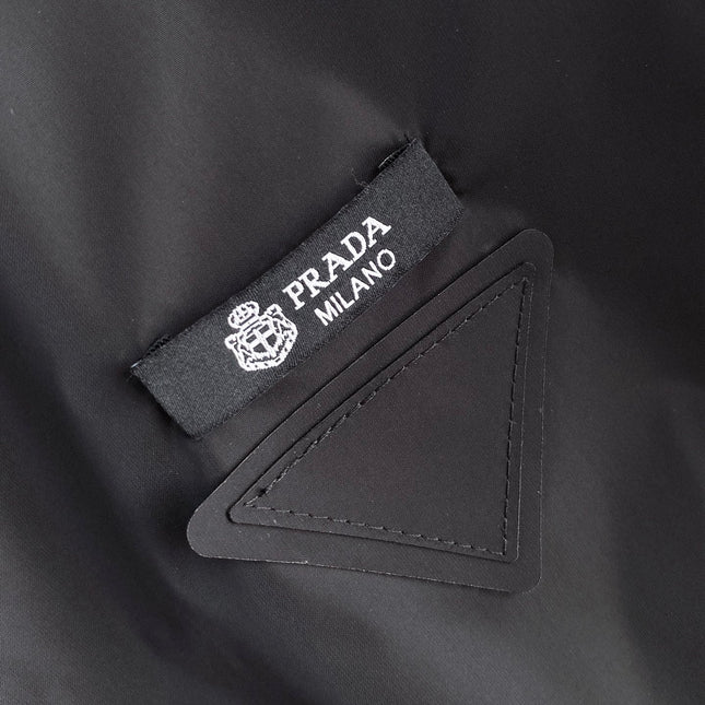 PRADA 26S SLEEVELESS HOODED JACKET 786