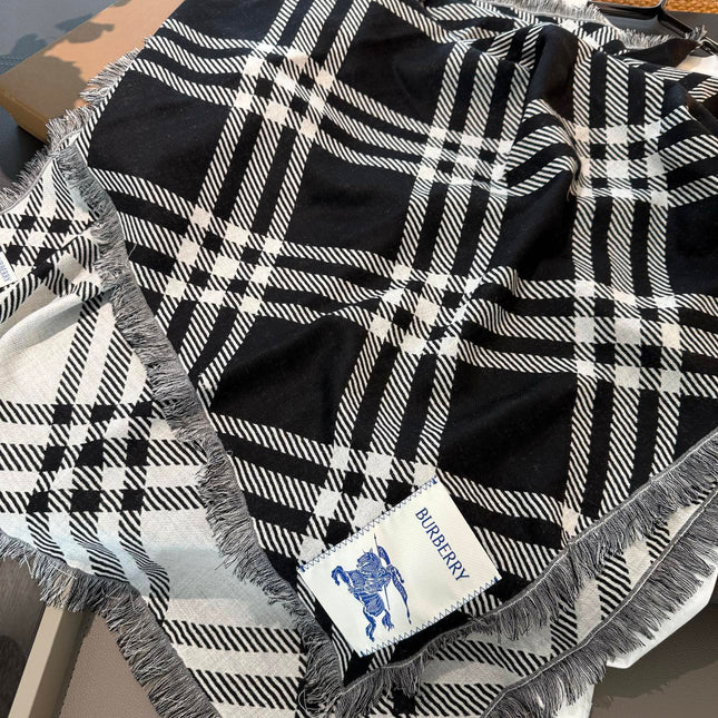 BURBERRY 26S SCARF 200CM IN SILK WOOL 171752