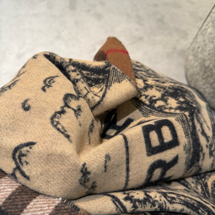 BURBERRY 26S SCARF 210CM IN CASHMERE 175679