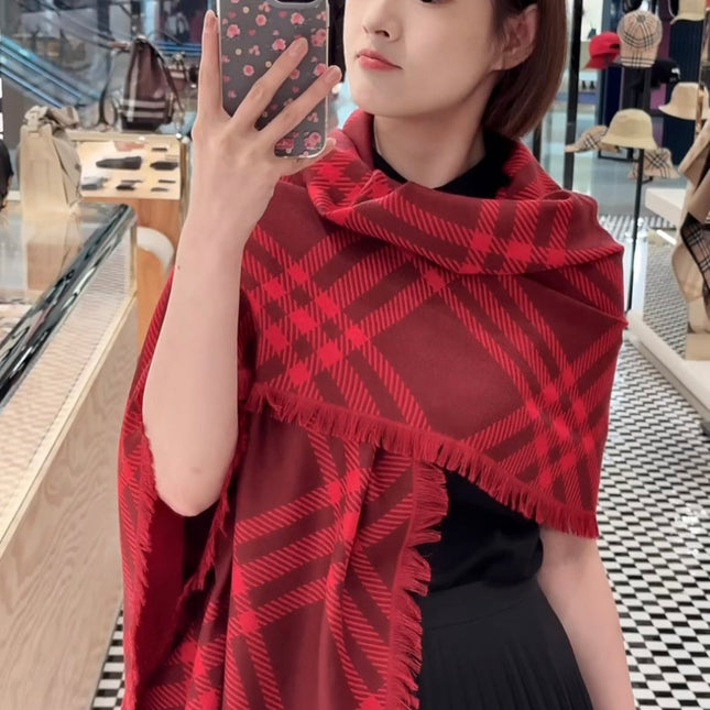 BURBERRY 26S SCARF 200CM IN SILK CASHMERE 192475