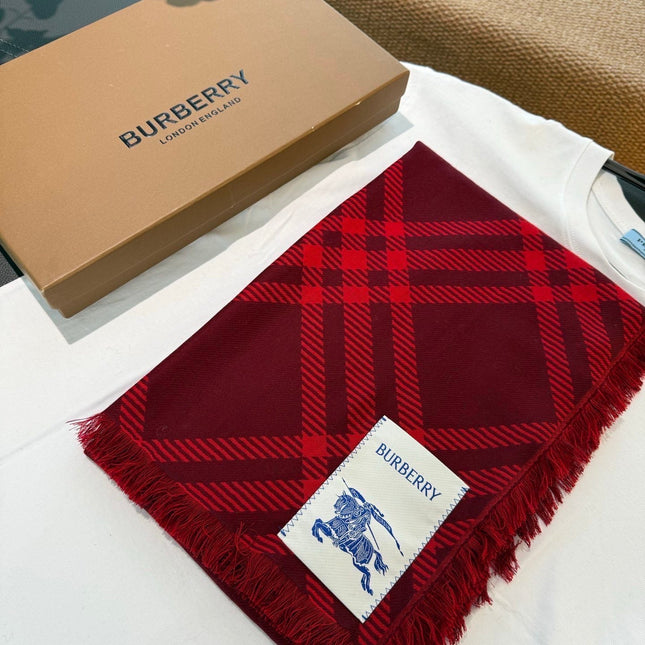 BURBERRY 26S SCARF 200CM IN SILK CASHMERE 192475
