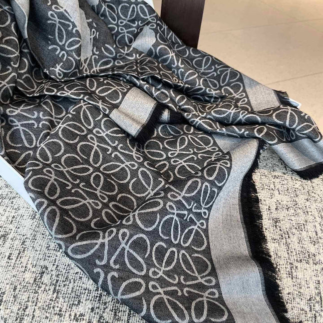 LOEWE 26S SCARF 140 IN CASHMERE SILK 266416