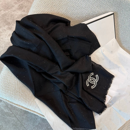 CHANEL 26S SCARF 200 IN CASHMERE 509420