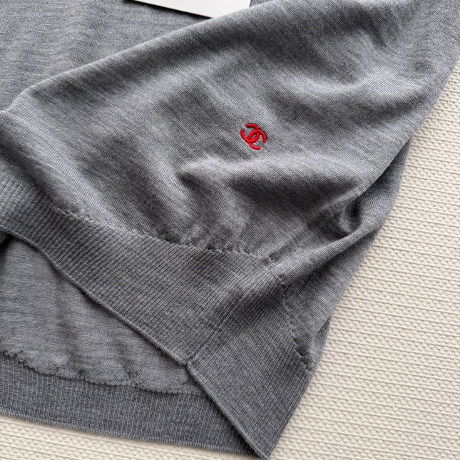 CHANEL 26S SHORT-SLEEVE KNIT TOP 917