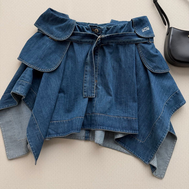 LOEWE 26S DENIM SKIRT 418