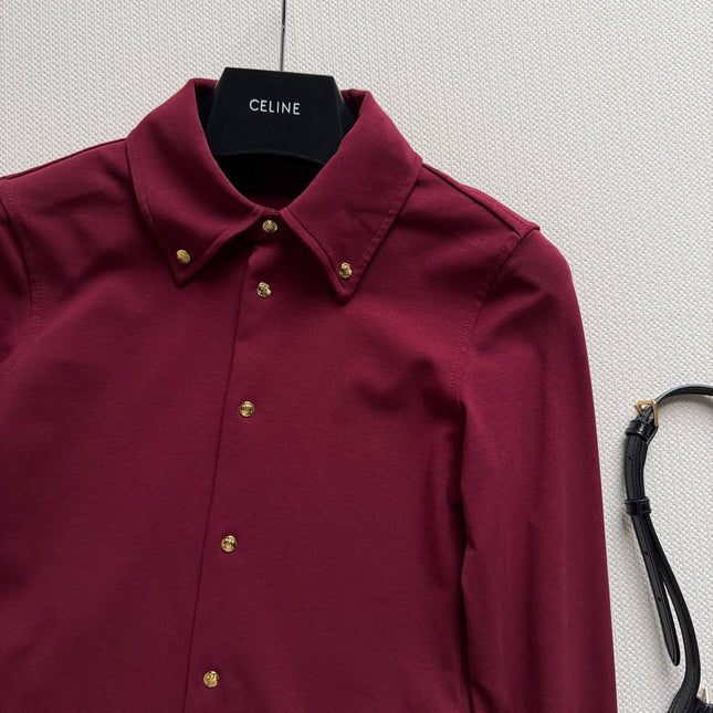 CELINE 26S LONG SLEEVE SHIRT 293