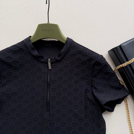 GUCCI 26S SHORT-SLEEVE KNIT T-SHIRT 473