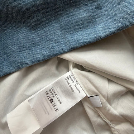 LOEWE 26S BALLOON DENIM SKIRT 547