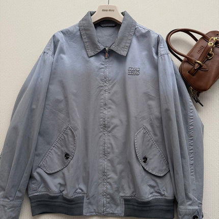 MIUMIU 26S TURN-DOWN COLLAR JACKET 1500