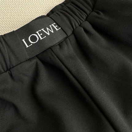 LOEWE 26S ELASTIC-WAIST WIDE-LEG PANTS 637