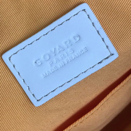 GOYA 26S BOEING 25MM IN CREAM WHITE GOYARDINE CANVAS AND CALFSKIN