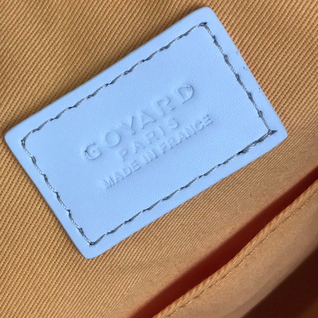 GOYA 26S BOEING 25MM IN CREAM WHITE GOYARDINE CANVAS AND CALFSKIN