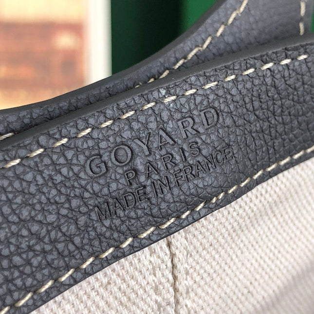 GOYA 26S BELUGA MINI BAG 23MM IN GREY GOYARDINE CANVAS AND CALFSKIN
