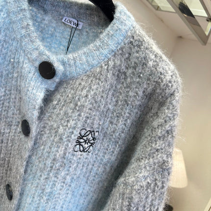 LOEWE 26S MOHAIR KNIT CARDIGAN 698
