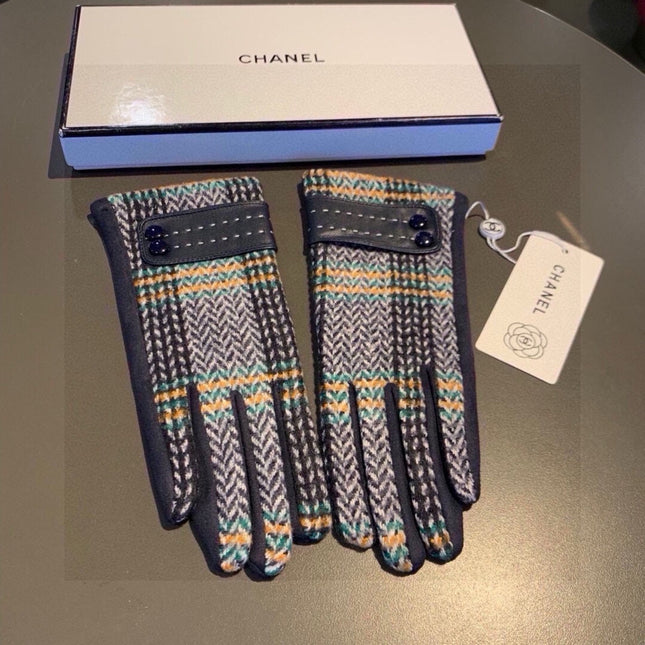 GLOVES IN COLORFUL WOOL 429243